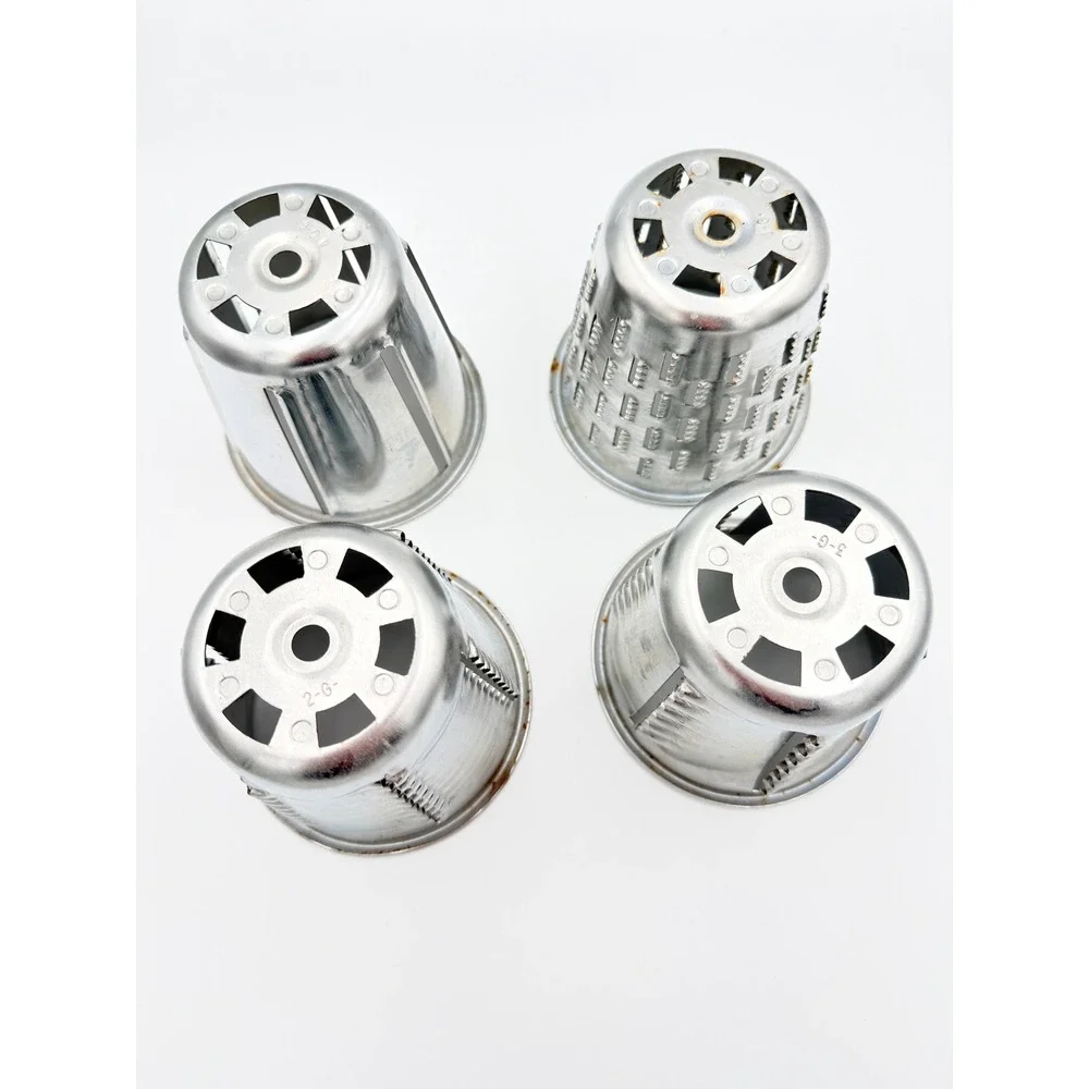 KitchenAid Rotary Grater Cones Set of 4‎ Metal Shredder Slicer Cones 1G 2G 3G 4G